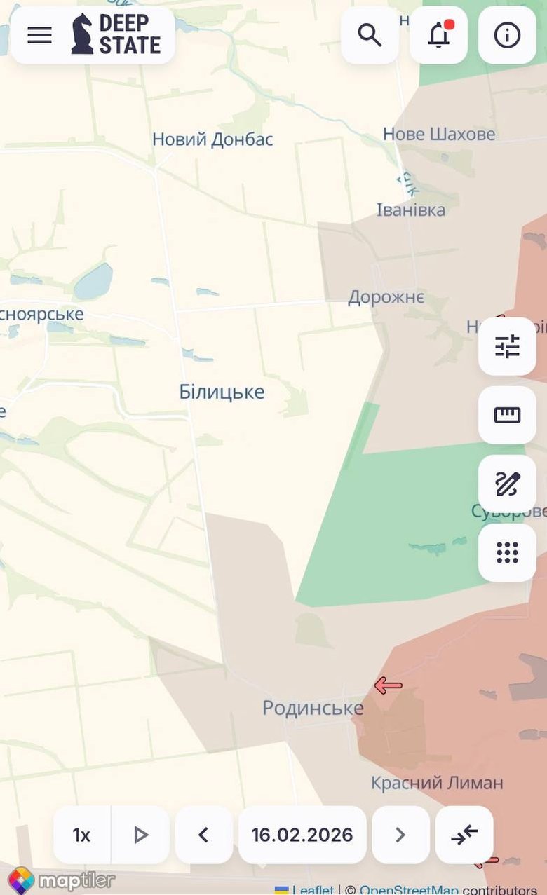 Карта DeepState: оккупанты давят в Мирнограде