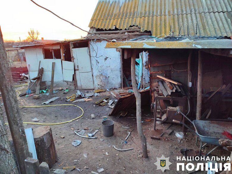 Наслідки обстрілів Херсонщини
