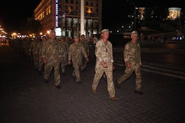 First rehearsal of Independence Day parade held in downtown Kyiv 02