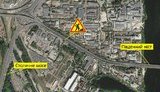 У Києві на місяць частково перекрили Південний міст