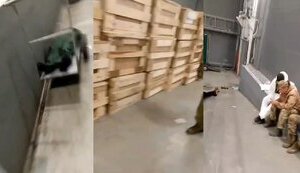 Room for packing and sorting corpses at Rostov military morgue: "F#cking hell - there is f#cking stench! Corpse is lying there". VIDEO 18+