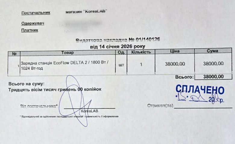 Терміновий збір для воїнів на передову