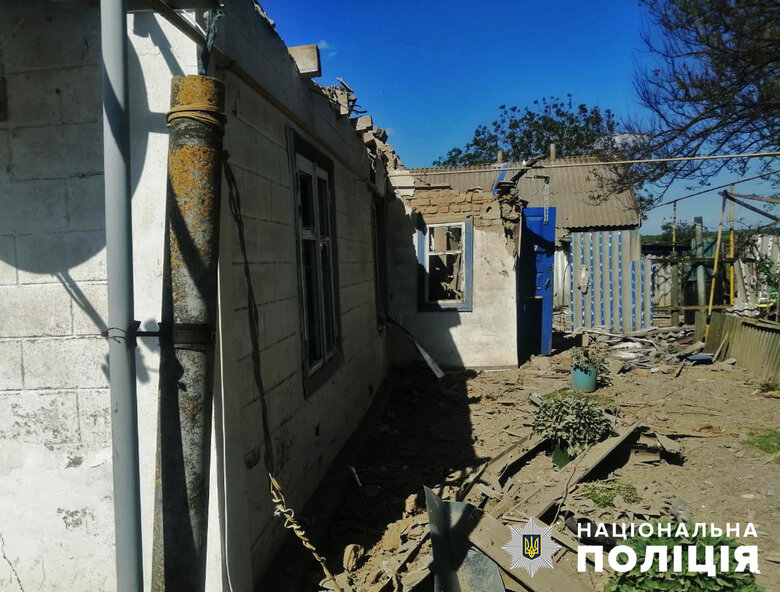 Consequences of enemy shelling of Zaporizhzhia region 06