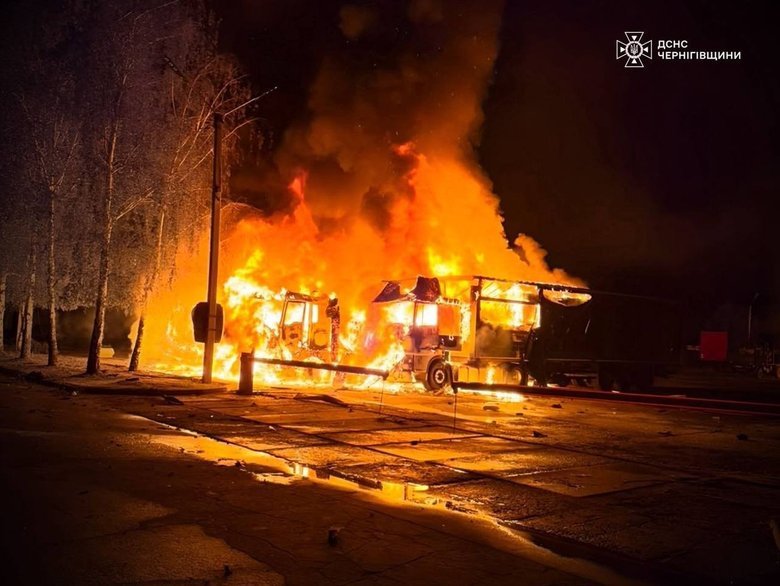 Обстріл Чернігівщини