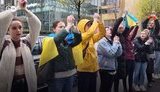 протест,берлін,овсяннікова