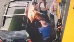 заправка у каністри самозаймання