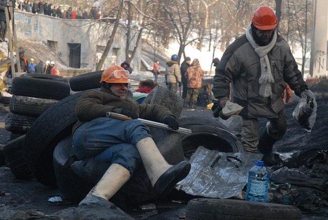 баррикады грушевского