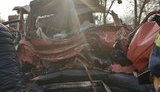 В результате столкновения микроавтобуса с грузовиком на Ривненщине погибли 3 человека, - Нацполиция. ФОТО