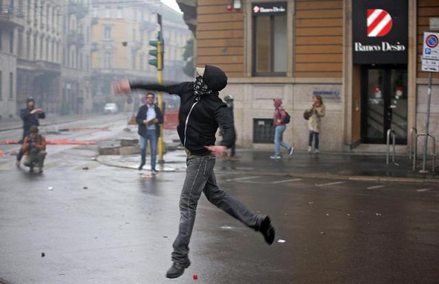 протест первомай радикалы