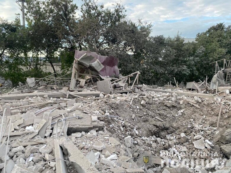 Consequences of rocket attack by occupiers on Slobidsky district of Kharkiv 01