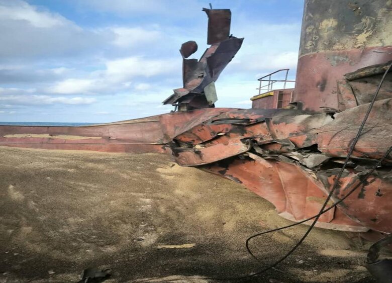 Росія ударила по судну з пшеницею для Єгипту в Чорному морі