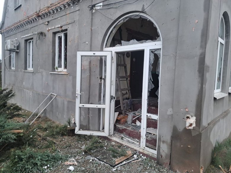 Shelling of the Nikopol district