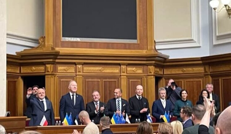 Спікери парламентів країн ЄС виступили у Раді та обговорили із Зеленським посилення підтримки України. ВІДЕО+ФОТОрепортаж