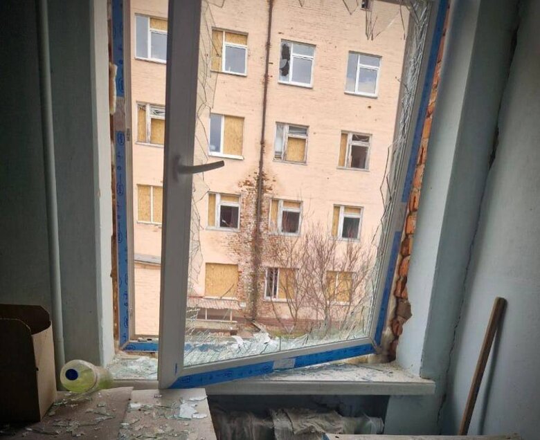 Обстріл лікарні на Чернігівщині 13 квітня