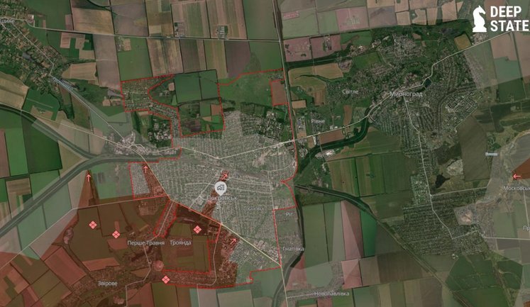 Occupiers continue to mass in Pokrovsk. Myrnohrad is under threat – DeepState. MAP