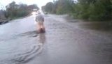 В Одесской области снова потоп. Из-за ливня парализовано движение на трассе "Одесса-Измаил". + ВИДЕО