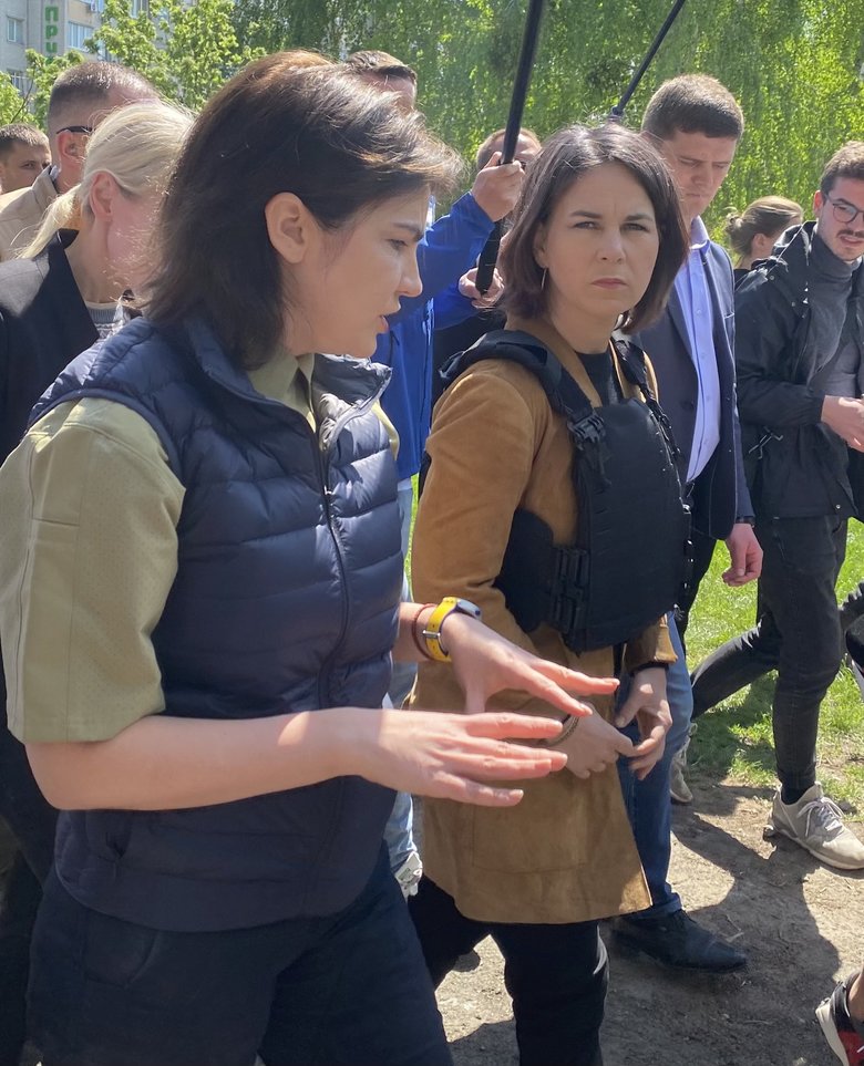 Determined to establish truth and achieve justice, - Foreign Ministers of Germany and Netherlands visited Bucha and Irpin 04 Determined to establish truth and achieve justice, - Foreign Ministers of Germany and Netherlands visited Bucha and Irpin 04