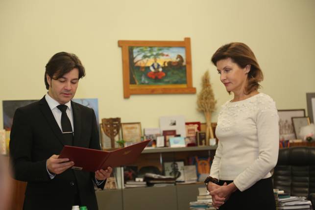 Глава Мінкульту Нищук призначив главою Українського культурного фонду Марину Порошенко 01