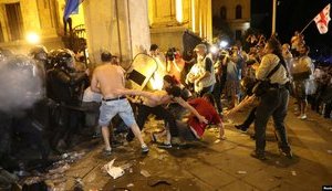 Президент Грузії звинуватила організаторів протестів у проросійській політиці