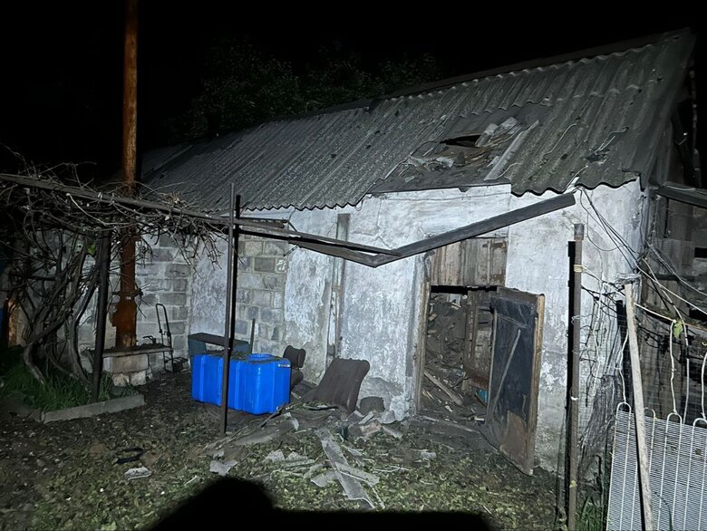 Обстріли житлових будинків на Донеччині