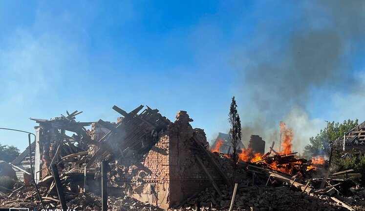 Russians attack village of Bytytsia in Sumy region: two people killed, there are injured, and houses damaged. Photo report (updated)