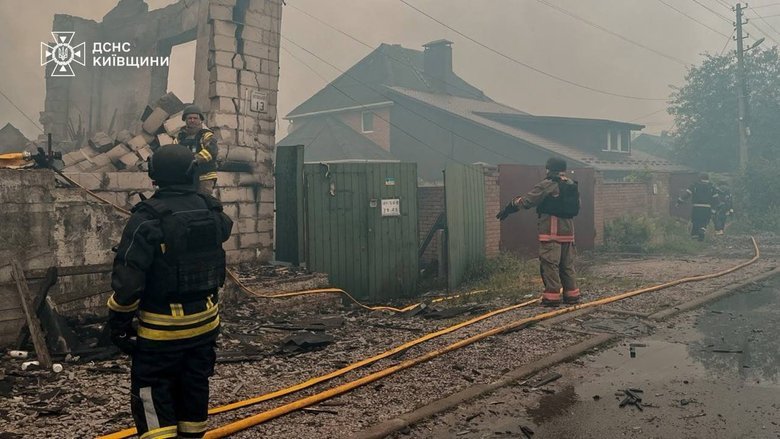 Russian attack on Kyiv on 6 July