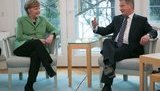 Меркель обговорила з президентом Фінляндії Нііністе Донбас, відносини Європи, США і Росії