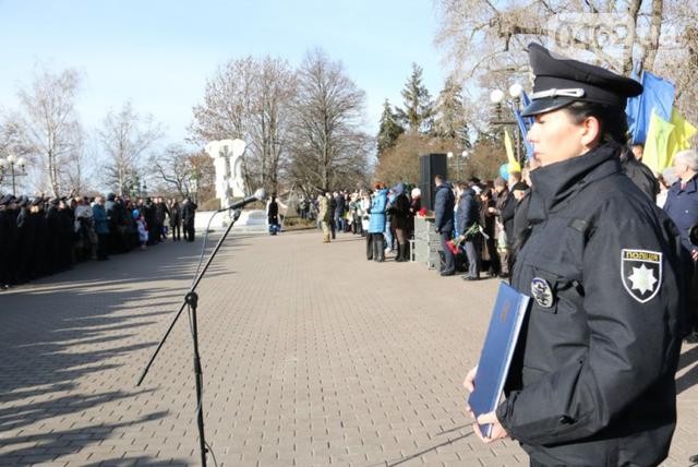 чернигов полиция присяга патрульная патрульные