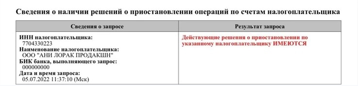 Счета Ани Лорак в РФ заморожены, ее компанию закрывает налоговая, - росСМИ 01