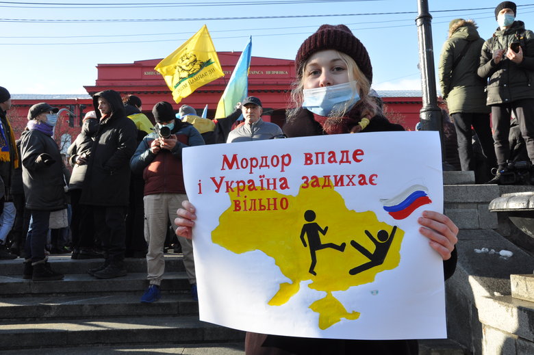 Водкі нєт. Ідітє домой, - Марш єдності за Україну відбувся в Києві 07