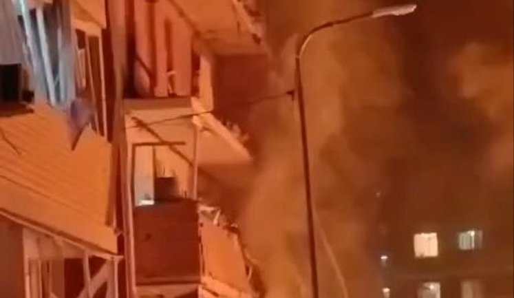 Ракета російської ППО рознесла багатоповерхівку в Краснодарському краї РФ. ВIДЕО