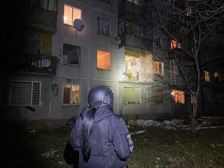 Наслідки обстрілу Костянтинівки 21 листопада