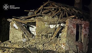 Российский удар по Киевской области: разрушения в Белой Церкви и ранен ребенок. ФОТОРЕПОРТАЖ