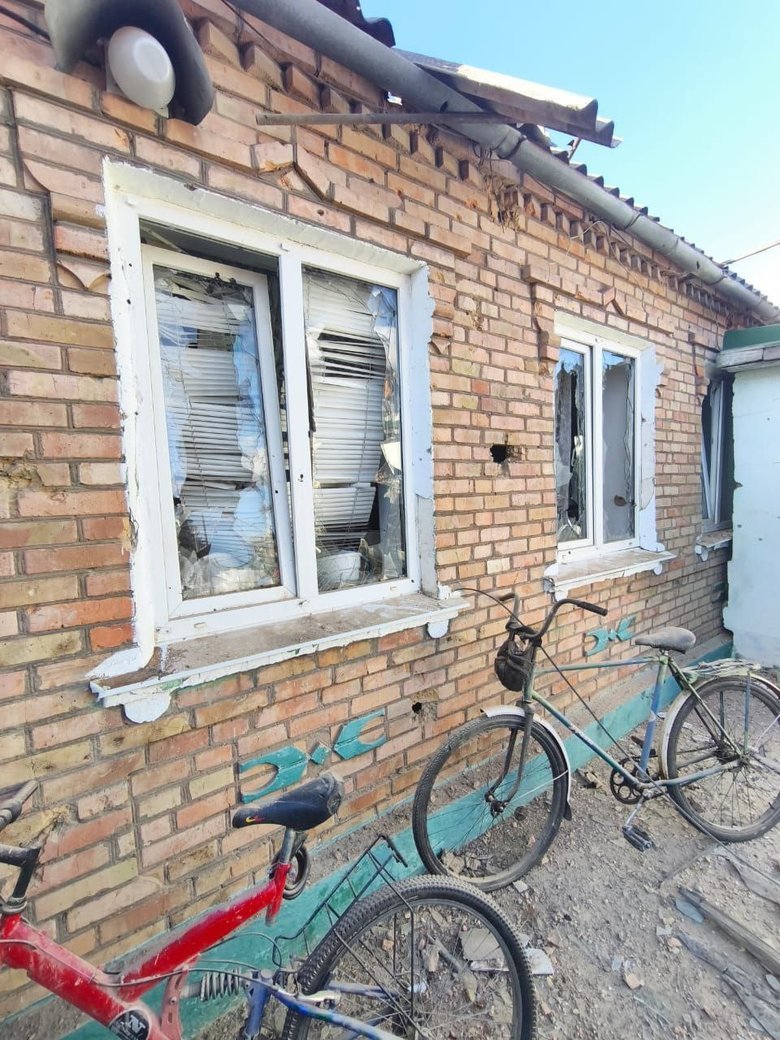 Shelling of the Nikopol district on 25 October 2025