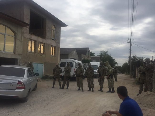 Russian invaders detain Crimean Tatar after raiding her fathers house, - Crimean Solidarity NGO 05 Russian invaders detain Crimean Tatar after raiding her fathers house, - Crimean Solidarity NGO 05
