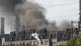 Аварія на Придніпровській ТЕС: із труб станції повалив чорний дим. ВІДЕО+ФОТО