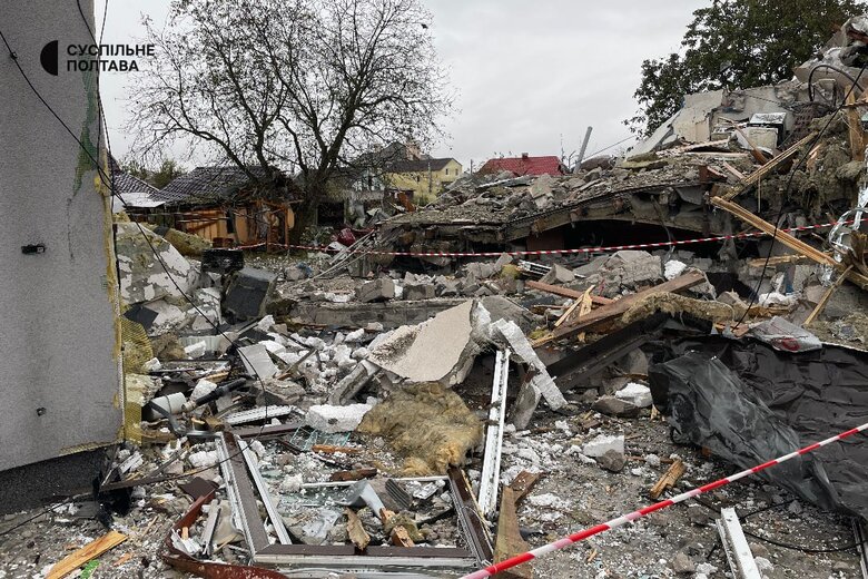 In Poltava Oblast, 50 residential buildings and apartments damaged as result of enemy attack 05