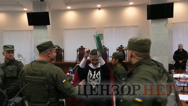 Апелляционный суд Киева оставил Савченко под стражей 05