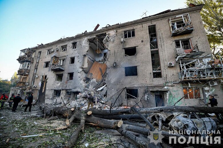 удар по Запоріжжю