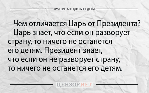 Найкращі анекдоти тижня від Цензор.НЕТ 04