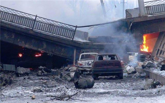 мост аэропорт донецкий