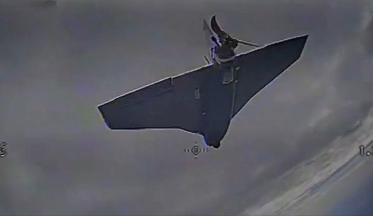 Оператори "SUNSTRIKE" зенітними дронами збили чотири ворожі БпЛА: "Ланцет", "Supercam" та дві "Гербери". ВIДЕО