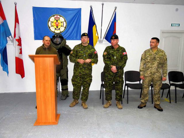 Canadian instructors certify another 15 Ukrainian EOD experts 06 Canadian instructors certify another 15 Ukrainian EOD experts 06
