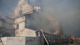 Сильный пожар в колонии для пожизненно заключенных на Львовщине: осужденных эвакуировали. ФОТО