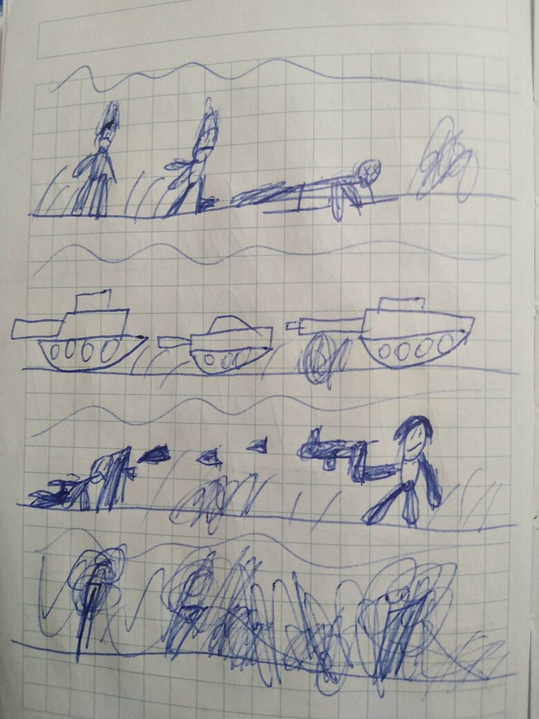 У меня умерло две собаки, бабушка Галя и любимый город Мариуполь, – дневник войны 9-летнего школьника потряс весь мир 09 У меня умерло две собаки, бабушка Галя и любимый город Мариуполь, – дневник войны 9-летнего школьника потряс весь мир 09