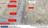ОБСЕ зафиксировала большое количество танков, гаубиц, РСЗО и БТРов под оккупированным Луганском. ФОТО