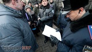 Чернобыльцам запретили протестовать под Кабмином. ФОТОфакт