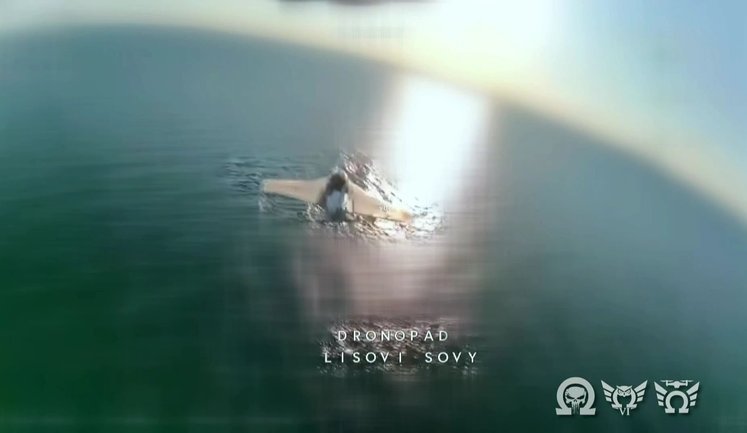 Спецназовцы ЦСП "Омега" продемонстрировали перехват российских БПЛА "Гербера" над водой. ВИДЕО