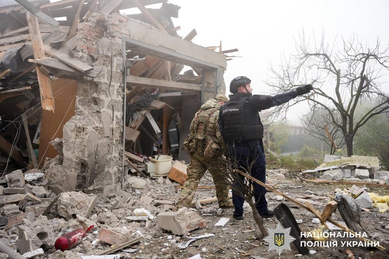 Russian attack on Rivne on 14 October – eight wounded, four hospitalised