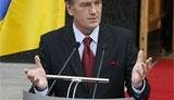 На крыльце Секретариата Ющенко рассказал, что ждет от новой коалиции. ФОТОрепортаж